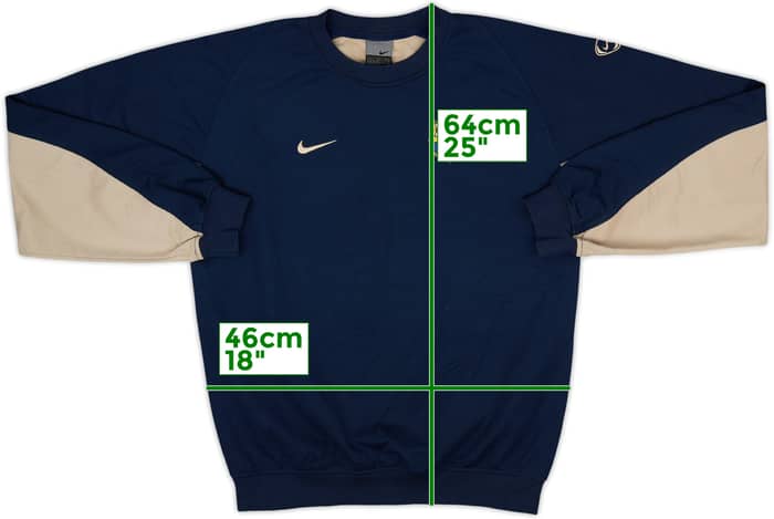 Sudadera Nike del Barcelona 2003-04 - 8/10 - (XL.Niños)