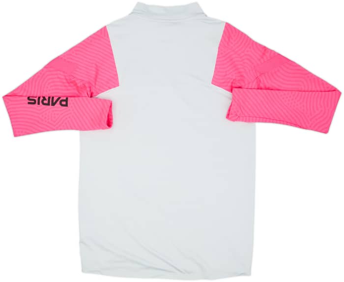 2020-21 Paris Saint-Germain x Air Jordan 1/4 Zip Drill Top - 7/10 - (M)