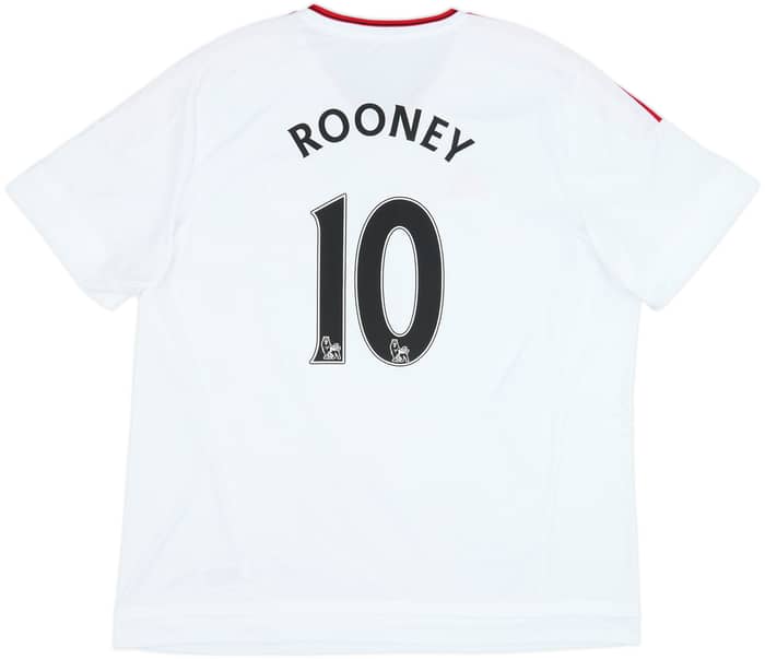 2015-16 Manchester United Away Shirt Rooney #10 - 7/10 - (3XL)