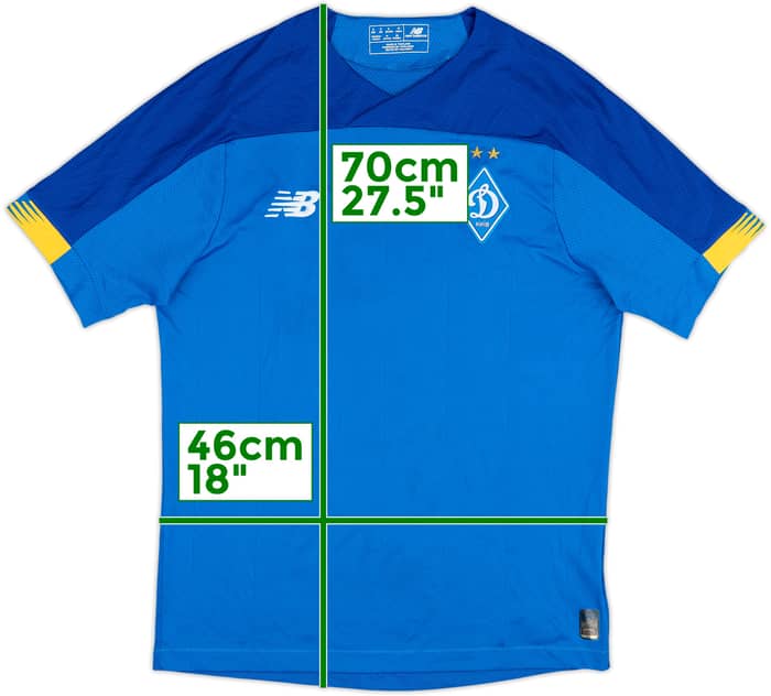 2019-20 Dynamo Kyiv Away Shirt - 9/10 - (S)