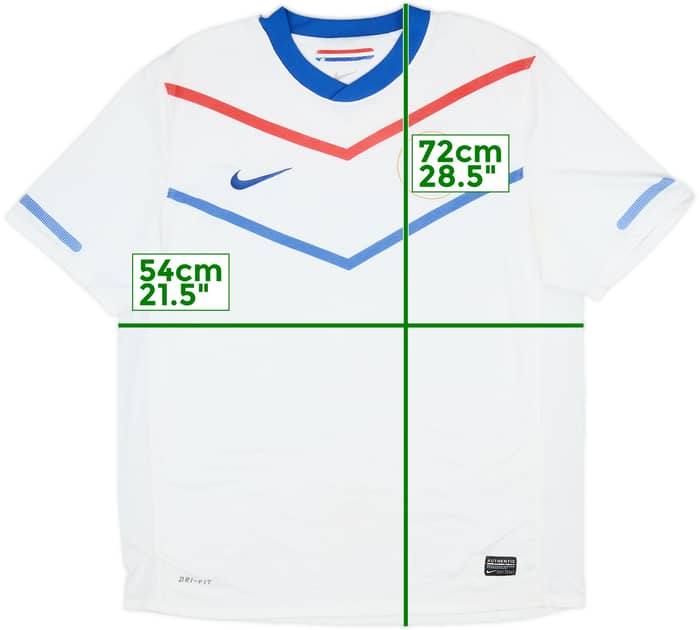 2010-11 Netherlands Away Shirt - 5/10 - (L)