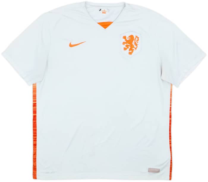 2015 Netherlands Away Shirt - 5/10 - (XL)