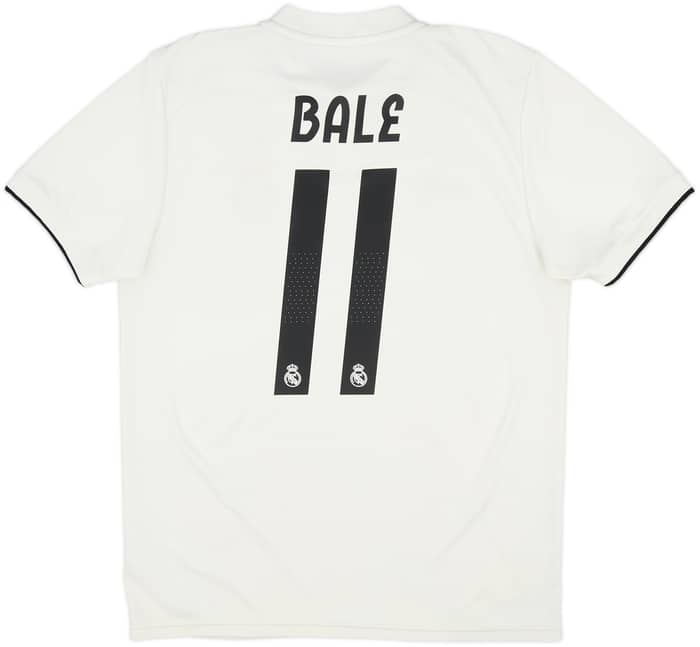 2018-19 Real Madrid Home Shirt Bale #11 - 6/10 - (M)
