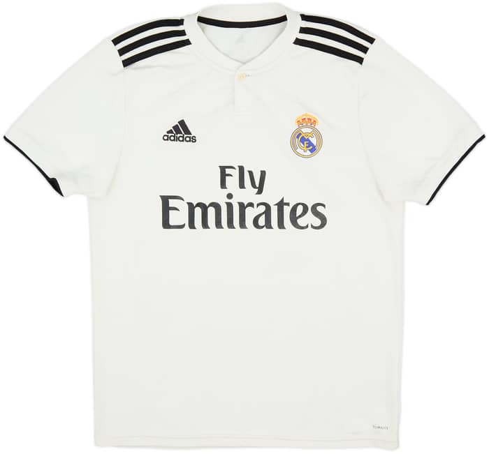 2018-19 Real Madrid Home Shirt Bale #11 - 6/10 - (M)