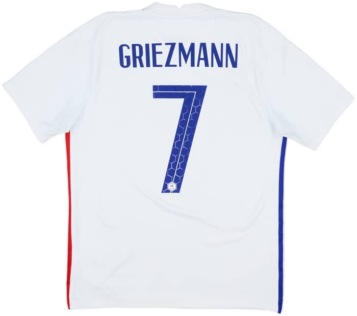 2020-21 France Away Shirt Griezmann #7 - 8/10 - (M)