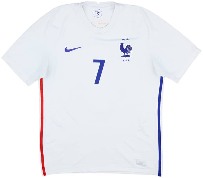 2020-21 France Away Shirt Griezmann #7 - 8/10 - (M)