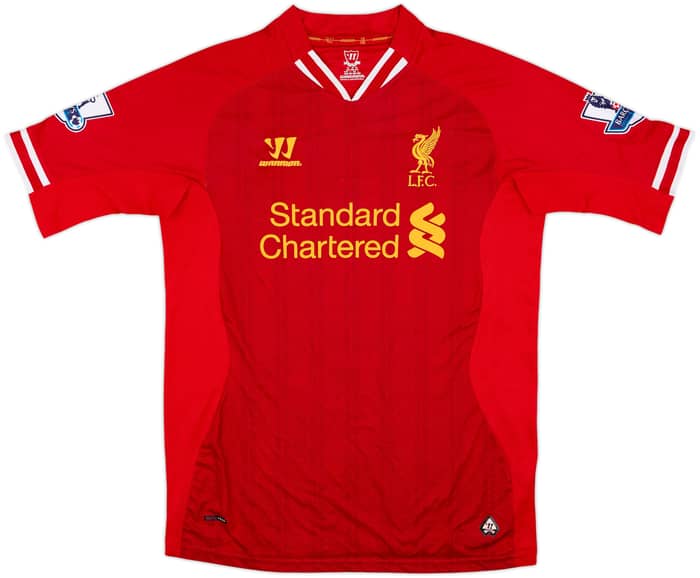 2013-14 Liverpool Home Shirt Iago Aspas #9 - 4/10 - (M)