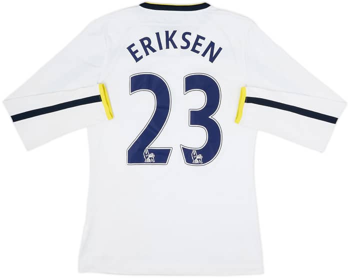 2014-15 Tottenham Home L/S Shirt Eriksen #23 - 6/10 - (L)