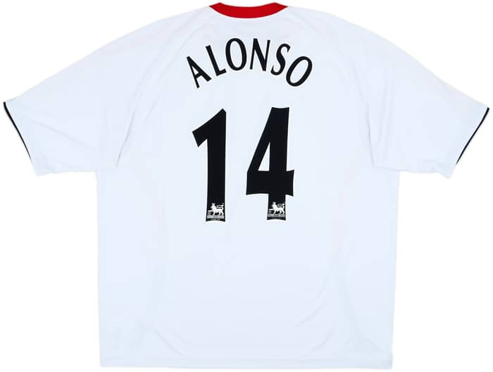 2005-06 Liverpool Away Shirt Alonso #14 - 6/10 - (XXL)
