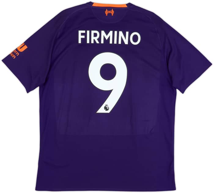 2018-19 Liverpool Away Shirt Firmino #9 - 8/10 - (M)