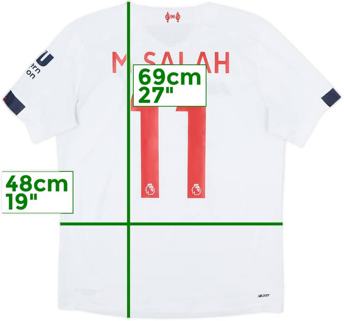 2019-20 Liverpool Away Shirt M.Salah #11 - 8/10 - (S)