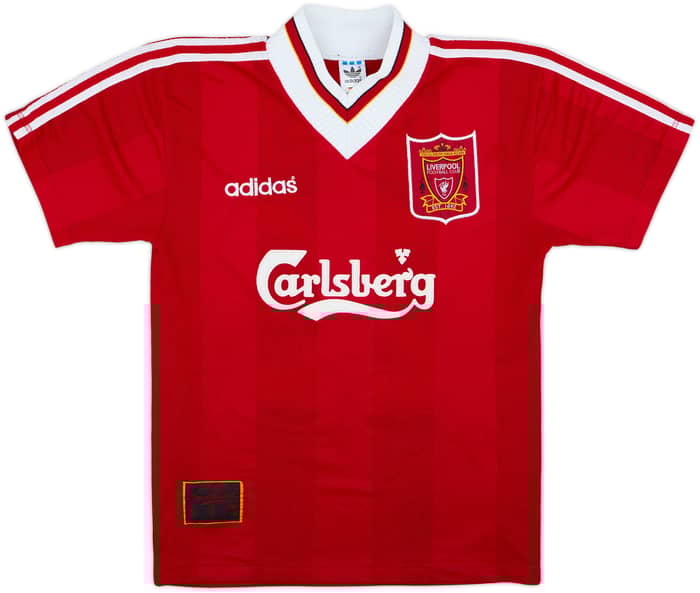 1995-96 Liverpool Home Shirt Fowler #23 - 8/10 - (S)