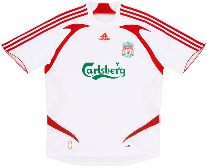 2007-08 Liverpool Away Shirt Gerrard #8 - 10/10 - (L)