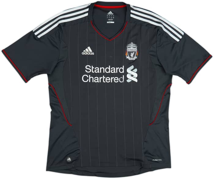 2011-12 Liverpool Camiseta Visitante Gerrard #8 - 6/10 - (L)