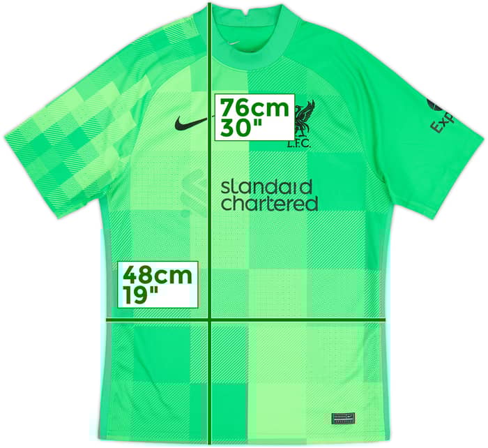 2021-22 Liverpool GK Shirt - 4/10 - (M)