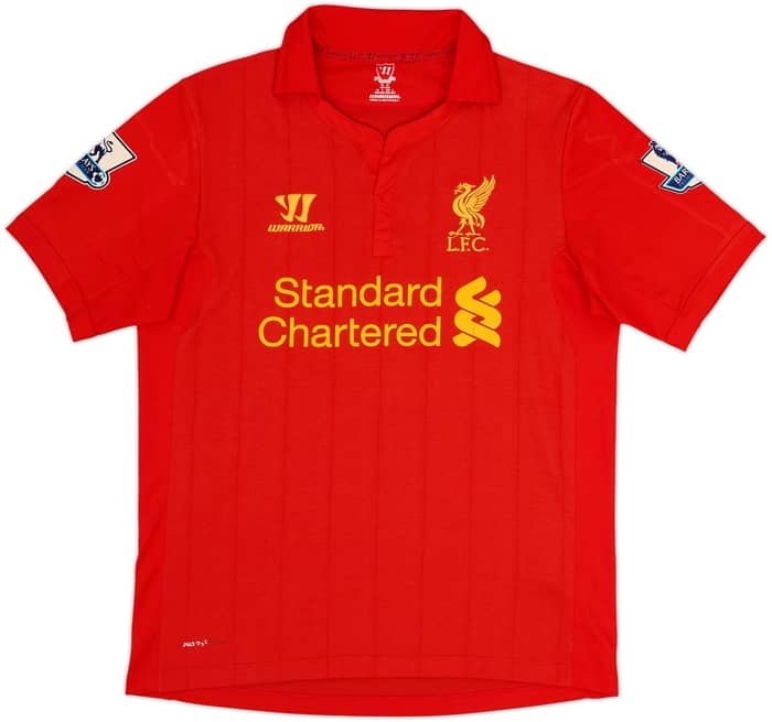2012-13 Liverpool Home Shirt Suarez #7 - 7/10 - (M)
