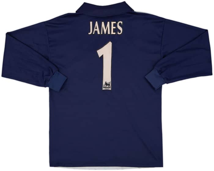Camiseta de portero del Liverpool 1998-99 James #1 - 6/10 - (S)