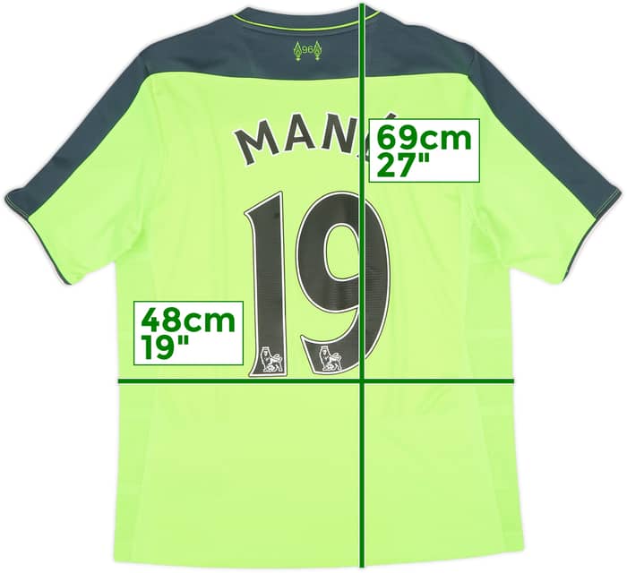 2016-17 Liverpool Tercera Camiseta Mane #19 - 9/10 - (S)