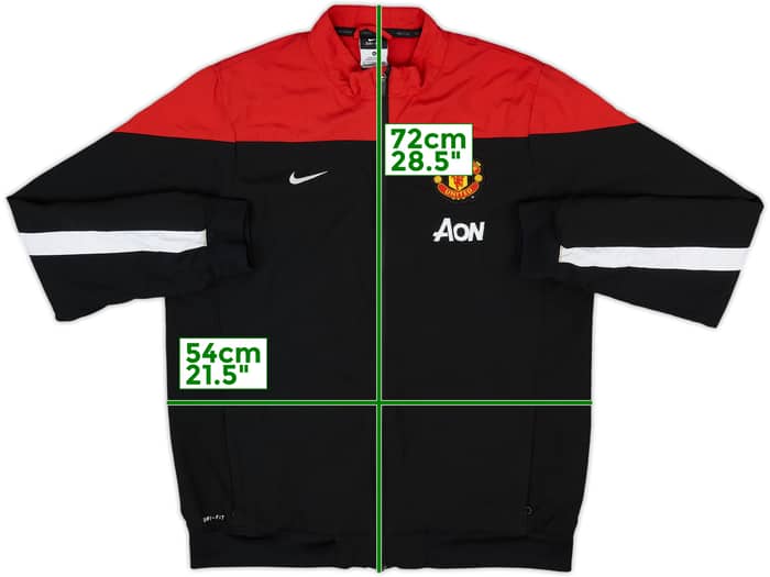 2014-15 Manchester United Nike Track Jacket - 8/10 - (XL.Boys)