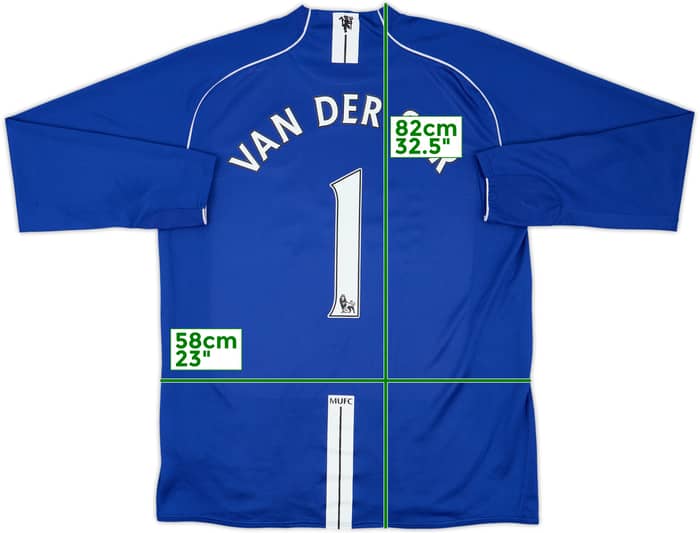 2007-08 Manchester United GK Shirt Van Der Sar #1 - 8/10 - (XL)