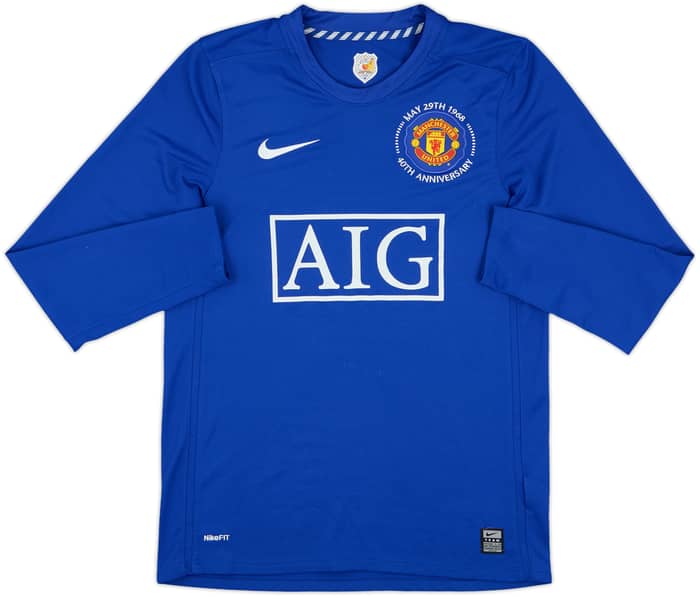 2008-09 Manchester United Third L/S Shirt Ronaldo #7 - 8/10 - (S)