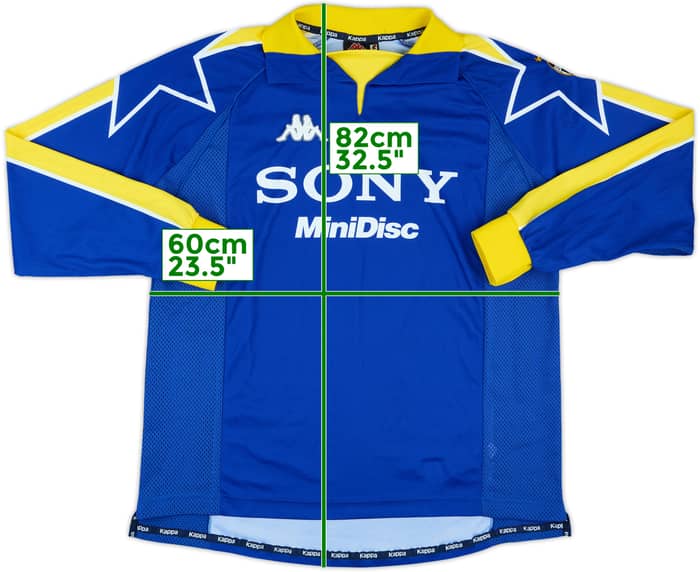 1997-98 Juventus Match Issue Third L/S Shirt #17