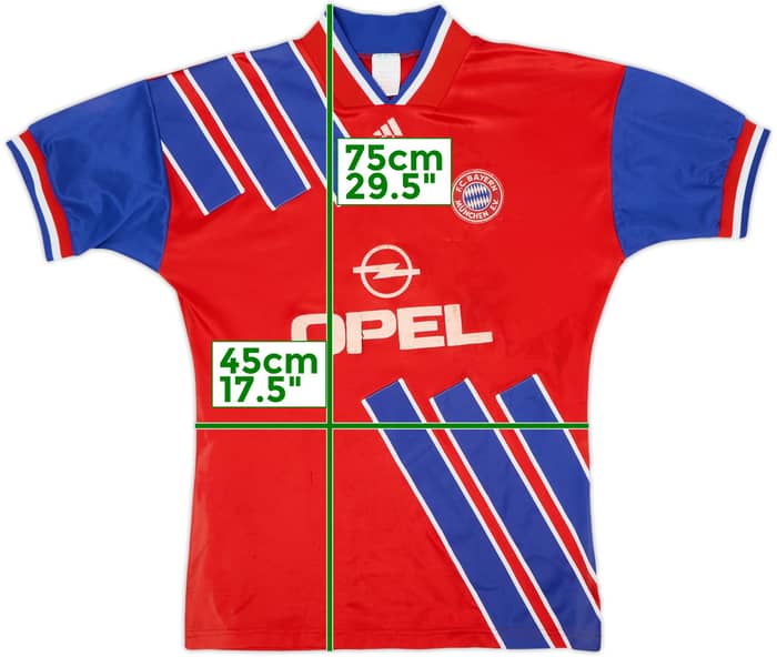 1993-95 Bayern Munich Home Shirt - 4/10 - (S)