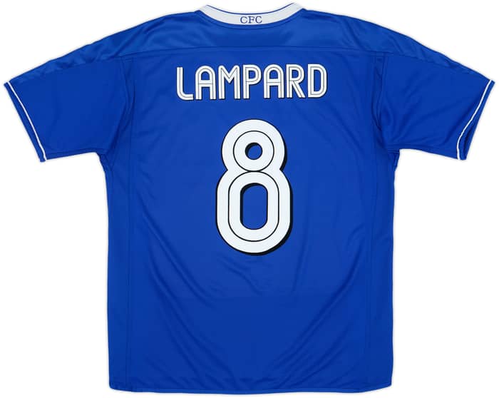 2003-05 Chelsea Home Shirt Lampard #8 - 6/10 - (M)