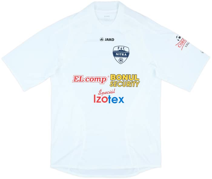 2010-11 FC Nitra Match Issue Away Shirt Balis #11
