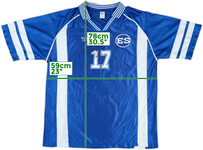 2000-04 El Salvador Signed Fan Shirt #17 - 8/10 - (XL)