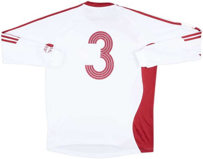 2007 Latvia Match Worn Away L/S Shirt #3 (Vitālijs Astafjevs)