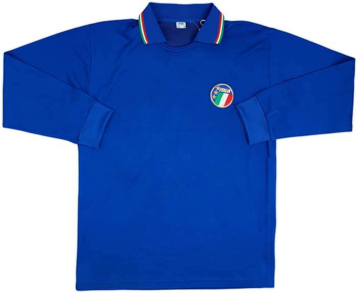 1989 Italy Match Issue Home L/S Shirt #11 (Serena)