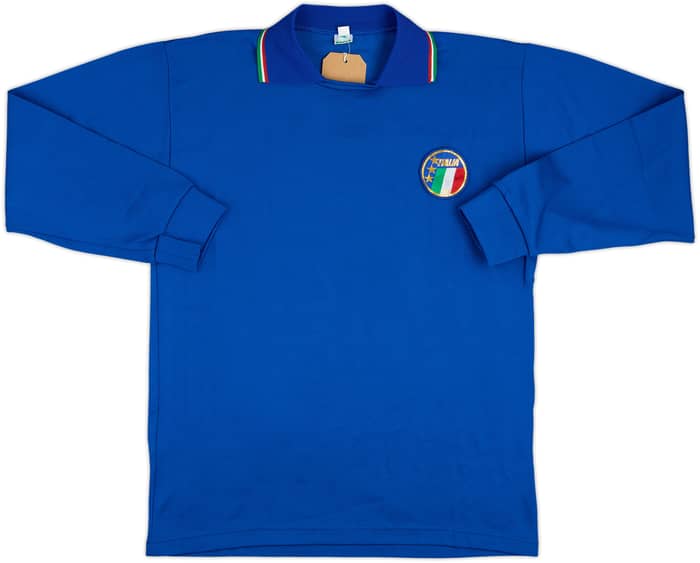 1986 Italy Match Worn Home L/S Shirt #5 (Ferri)
