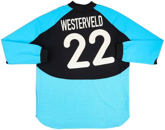 2001 Netherlands Match Issue GK Shirt Westerveld #22