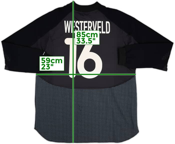 2002 Netherlands Match Issue GK Shirt Westerveld #16