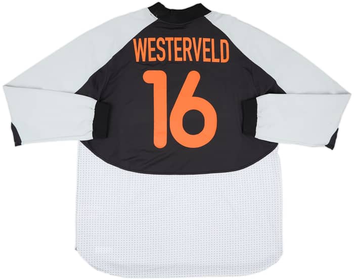 2000 Netherlands Match Issue GK Shirt Westerveld #16