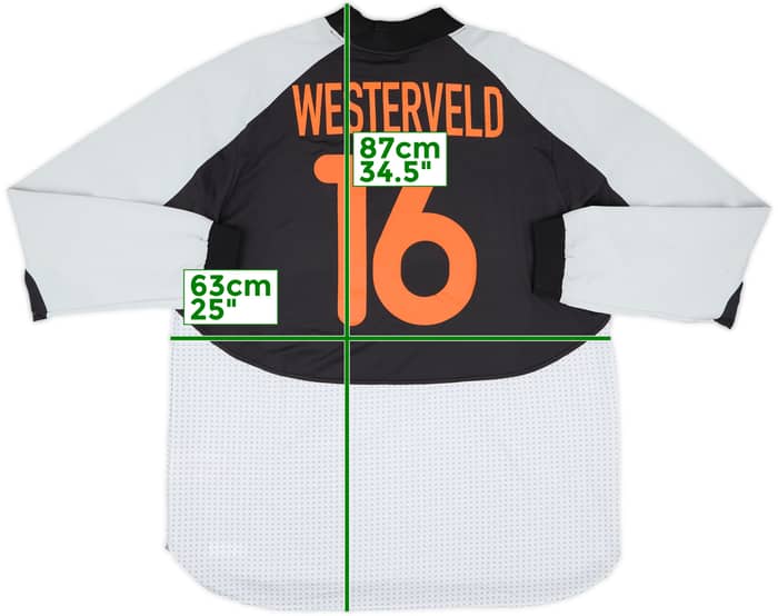 2000 Netherlands Match Issue GK Shirt Westerveld #16