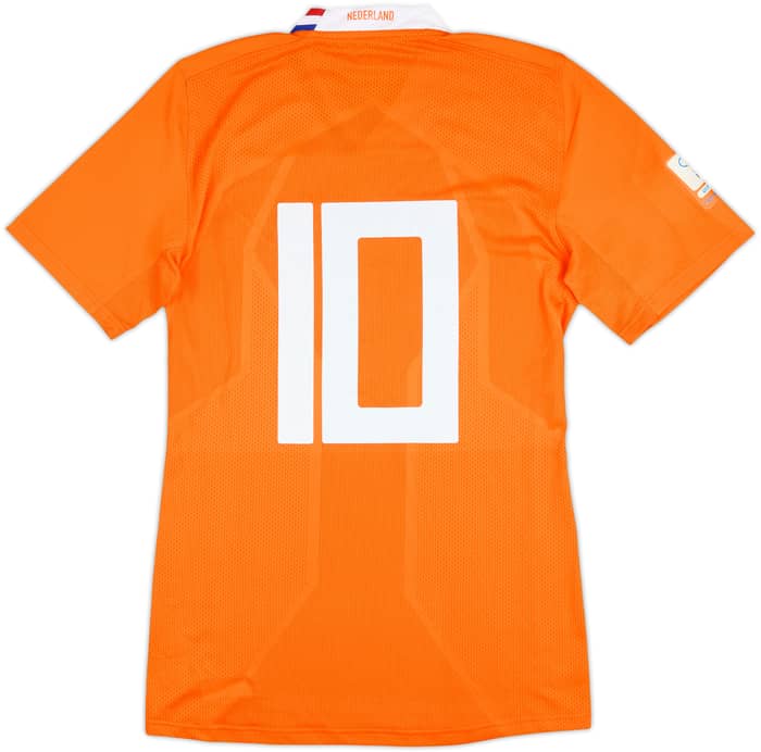 2008 Netherlands Olympics Match Issue Home Shirt #10 (Sibon)