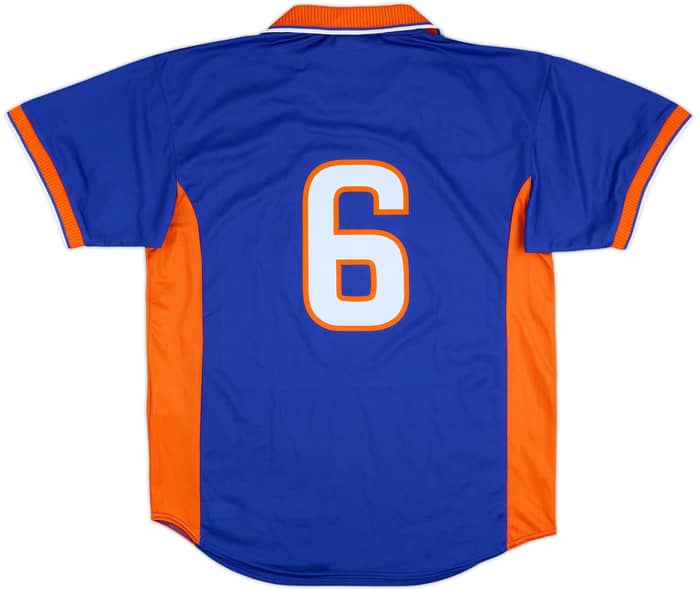 1998-98 Netherlands Match Issue Away Shirt #6 (Jonk)