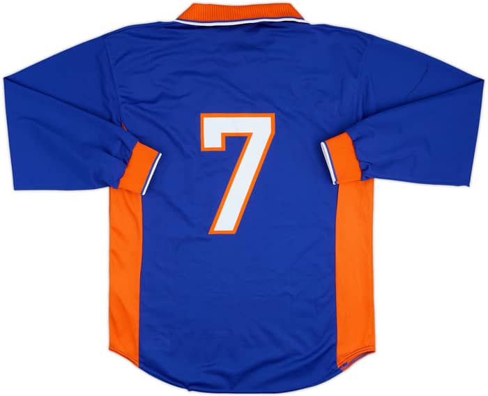 1997-98 Netherlands Match Issue Away L/S Shirt #7