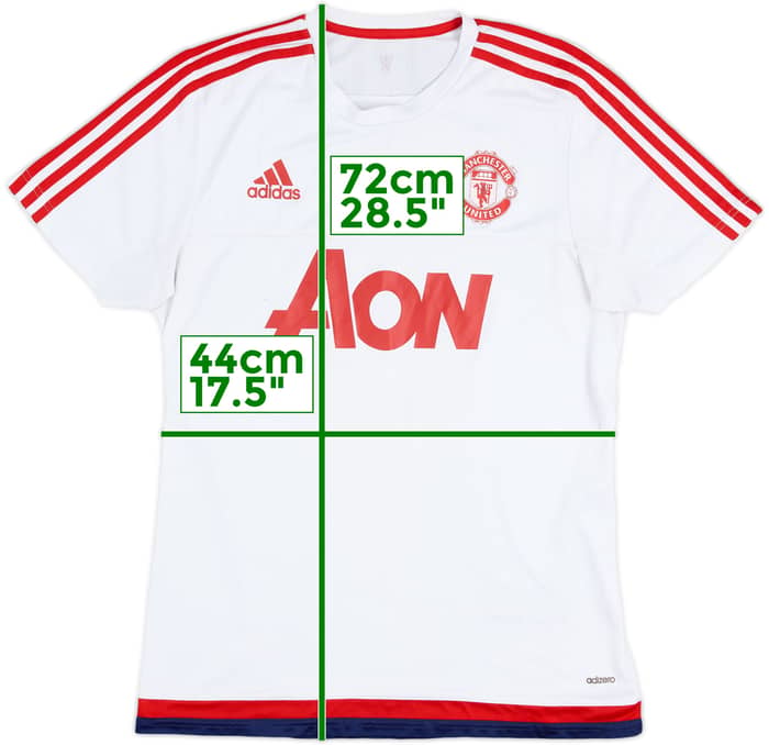 2015-16 Manchester United adizero Training Shirt - 5/10 - (M)