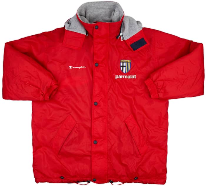 1999-00 Parma Champion Padded Bench Coat - 8/10 - (XL)