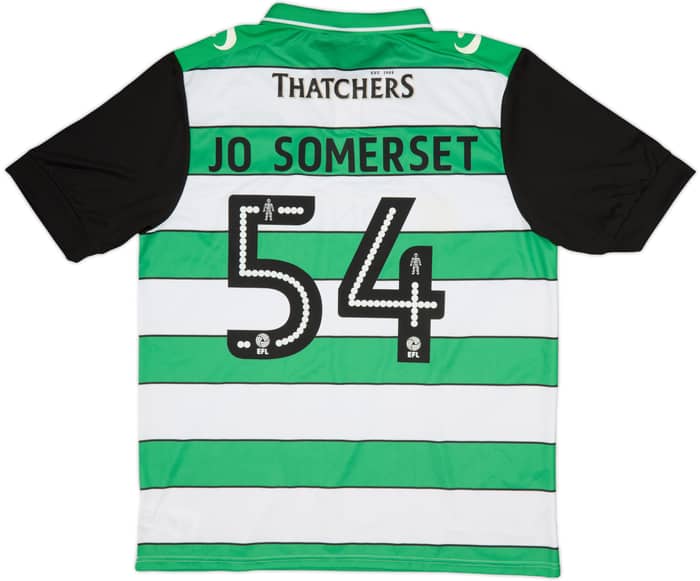 2016-17 Yeovil Town Home Shirt Jo Somerset #54 - 9/10 - (L)