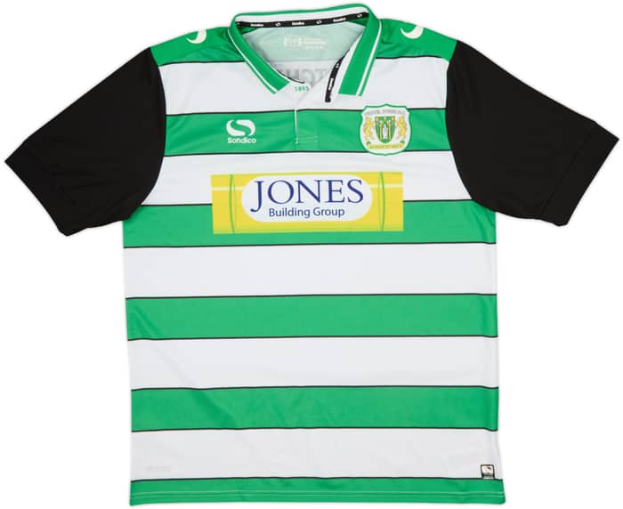 2016-17 Yeovil Town Home Shirt Jo Somerset #54 - 9/10 - (L)