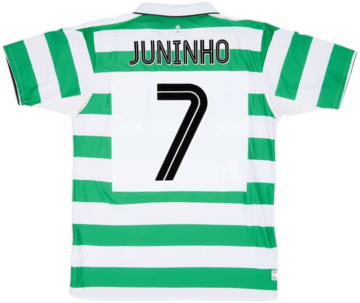 2004-05 Celtic Home Shirt Juninho #7 - 8/10 - (L)