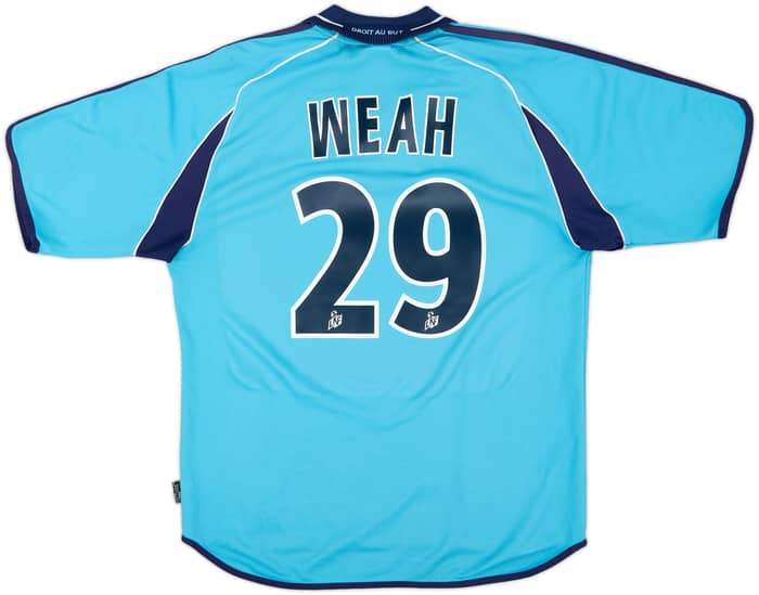 2000-01 Olympique Marseille Away Shirt Weah #29 - 8/10 - (M)