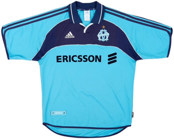 2000-01 Olympique Marseille Away Shirt Weah #29 - 8/10 - (M)