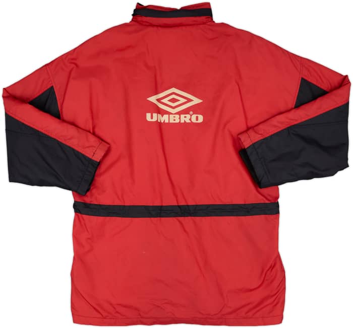 1994-95 Ajax Umbro Padded Bench Coat - 7/10 - (XL)