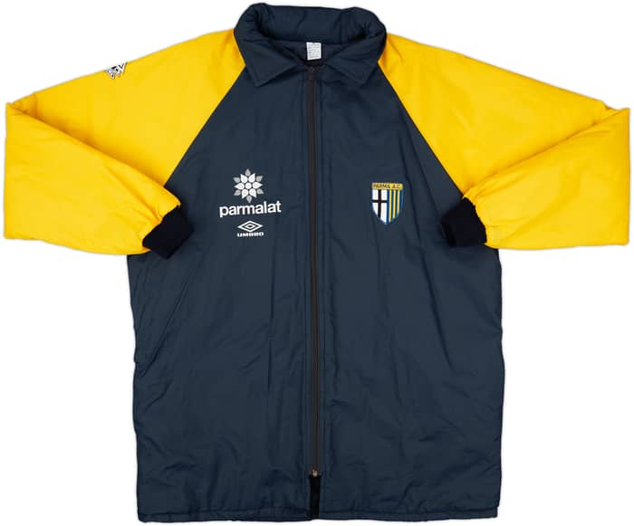 1993-95 Parma Umbro Padded Bench Coat - 8/10 - (XL)