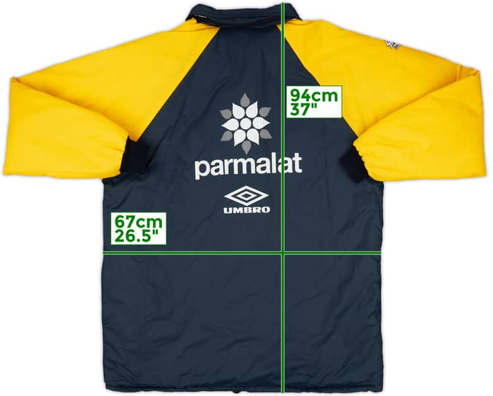 1993-95 Parma Umbro Padded Bench Coat - 8/10 - (XL)
